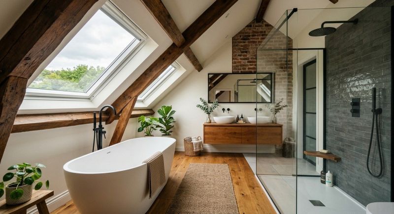 Attic Bathroom Remodeling in Whatcom County, WA