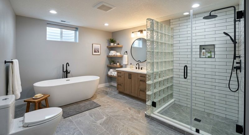 Basement Bathroom Remodeling in Whatcom County, WA