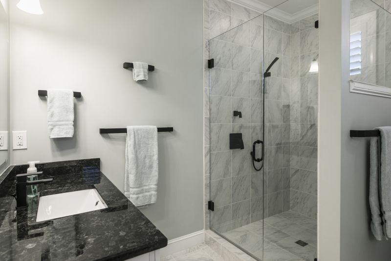 Granite Shower Installation in Whatcom County, WA