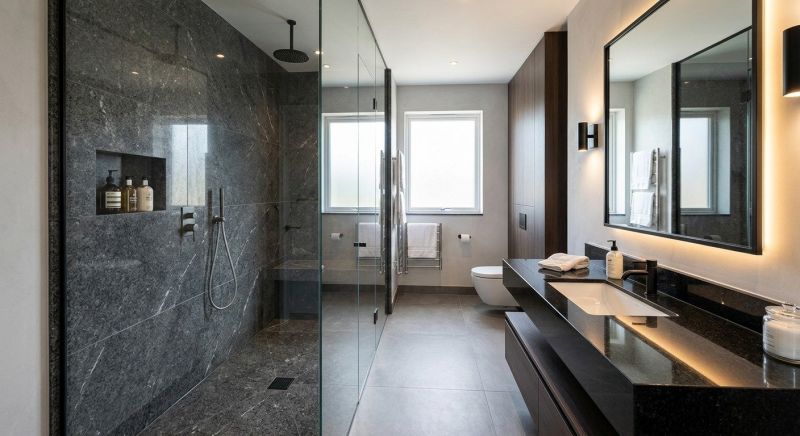 Granite Shower Installation in Whatcom County, WA
