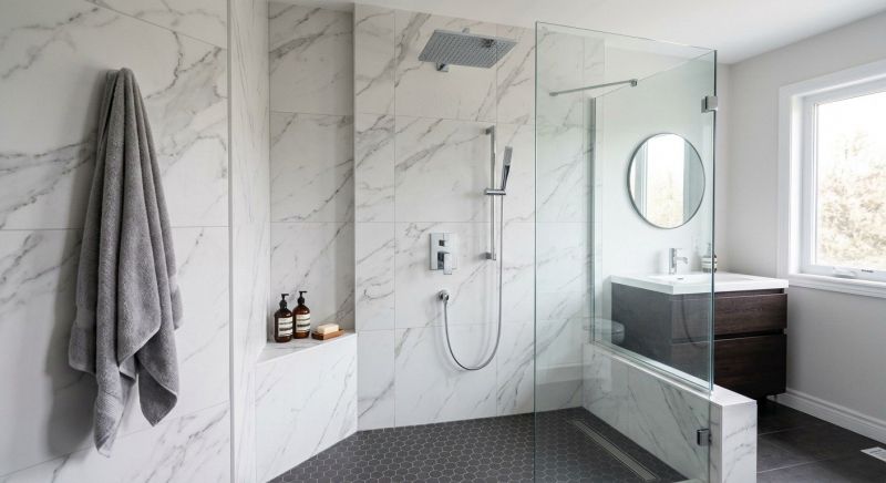 Shower Renovation in Eastsound, WA